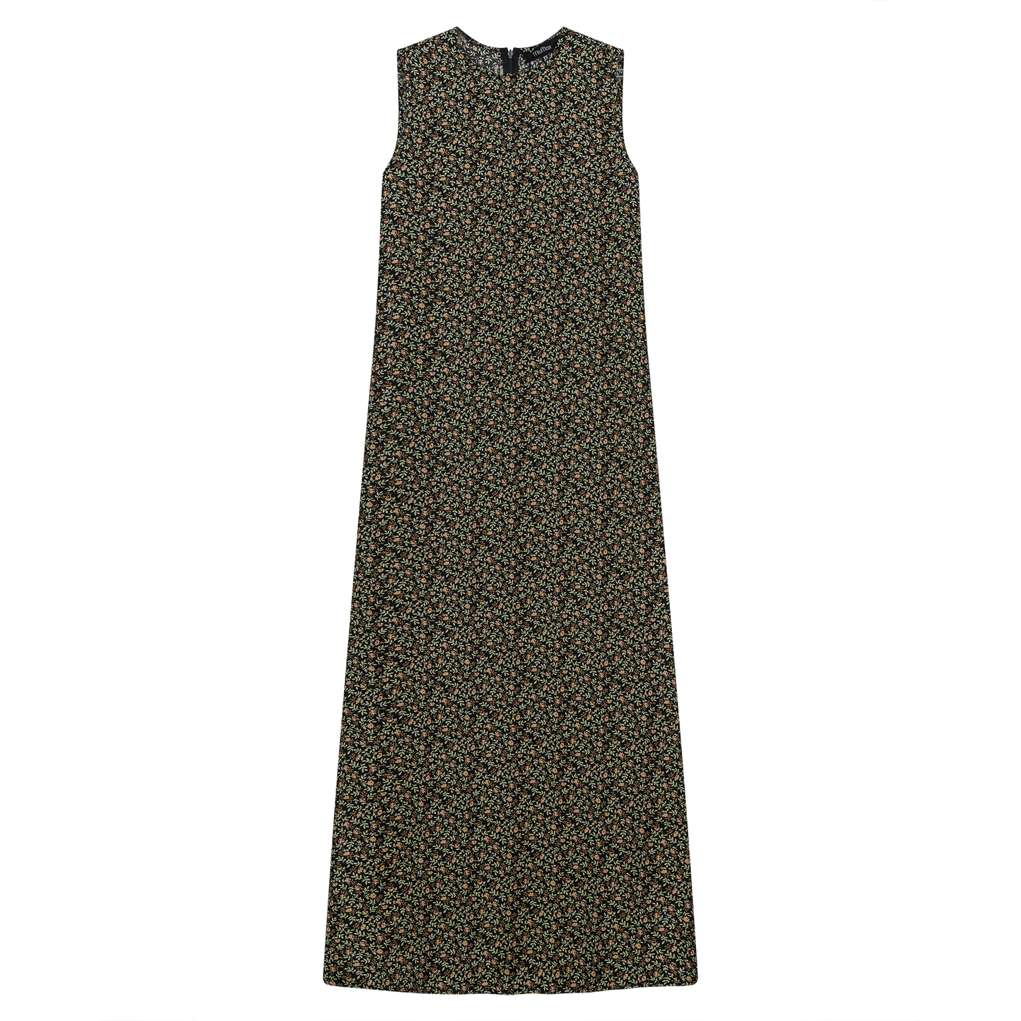 Floral Woven Jumper with Back Zip