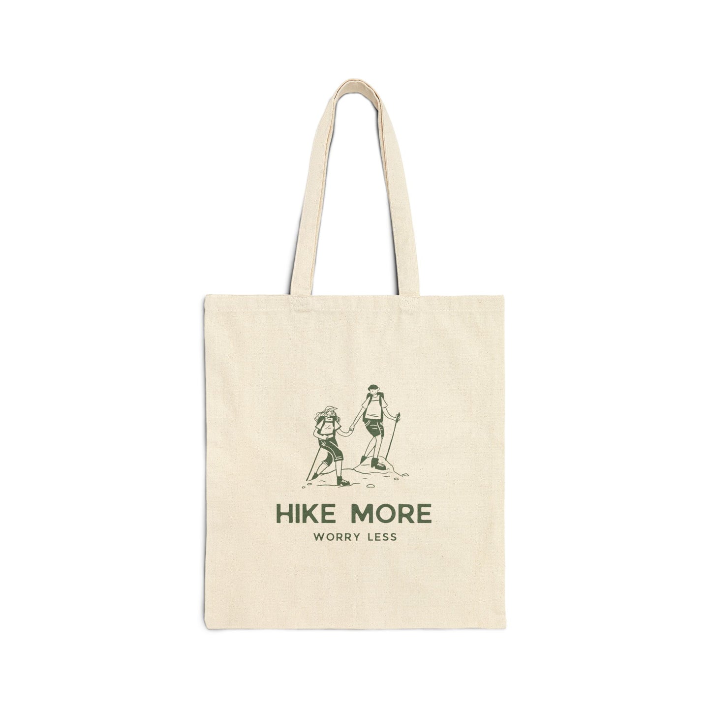 Hike More Worry Less Tote Bag