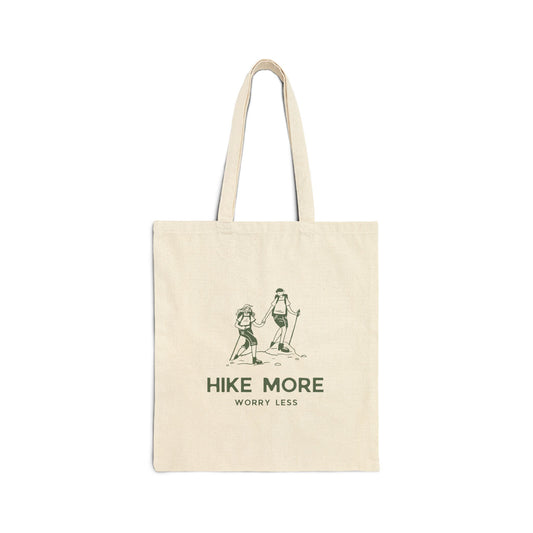 Hike More Worry Less Tote Bag