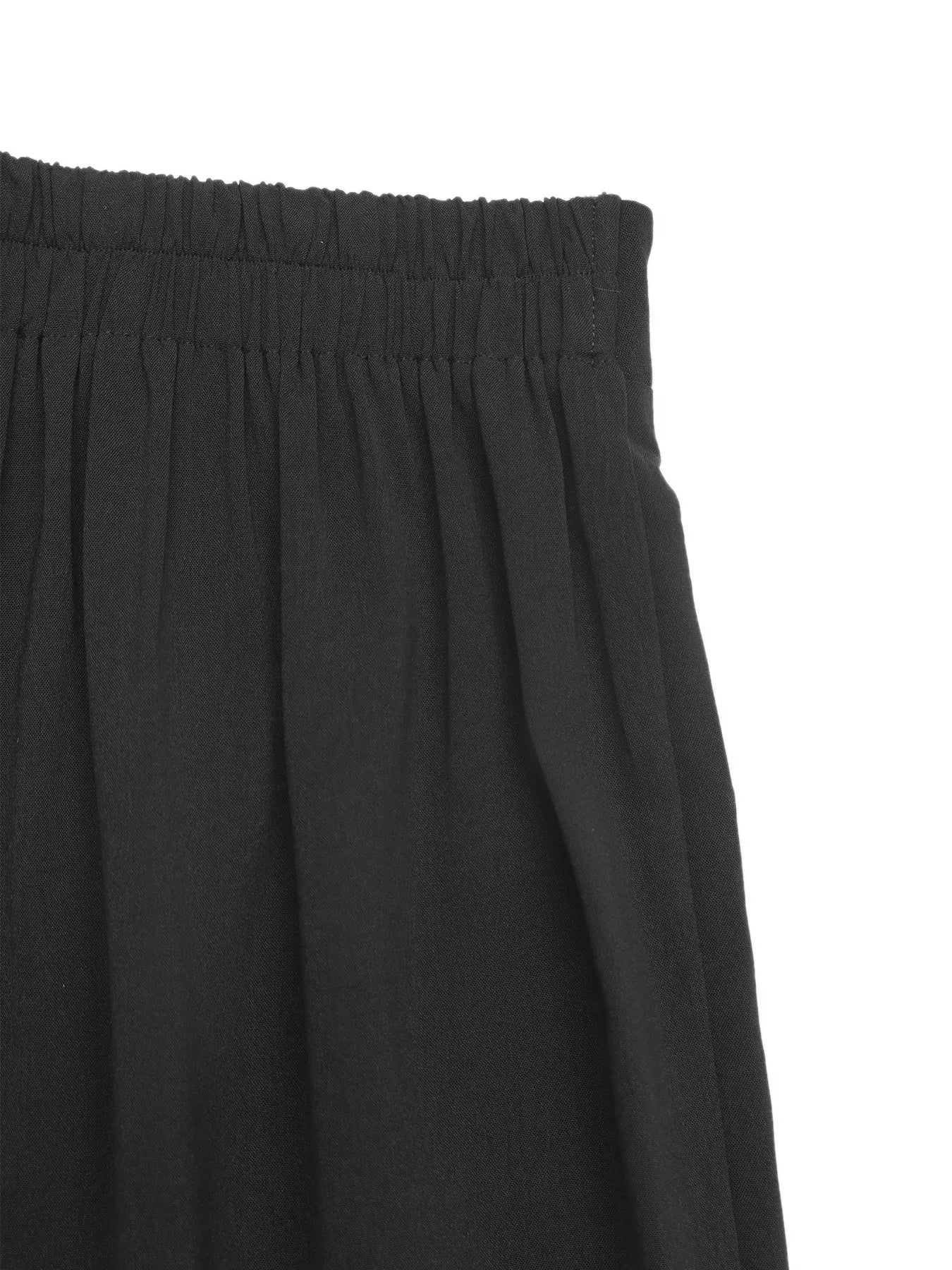 Floral Wide Leg Pants with Lace Hem