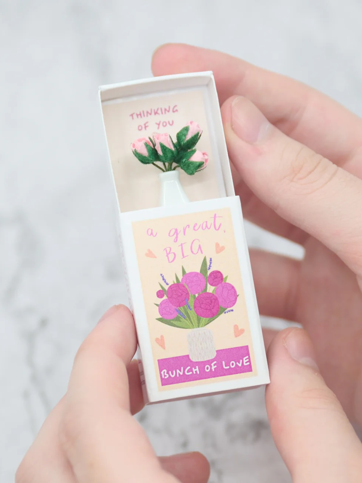 Matchbox Tiny Rose Bouquet