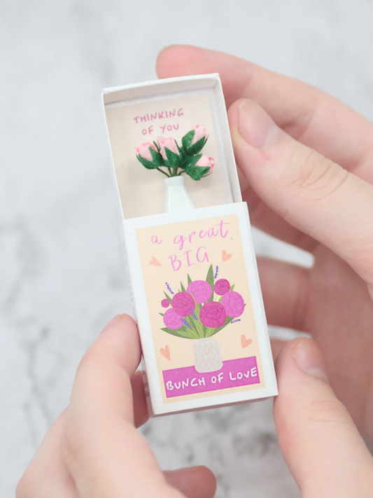 Matchbox Tiny Rose Bouquet