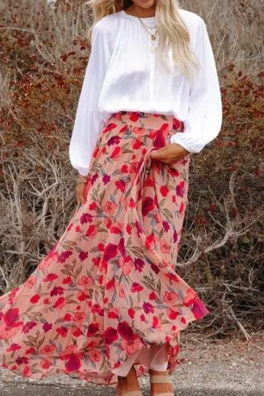 Rose Arbor Maxi Skirt