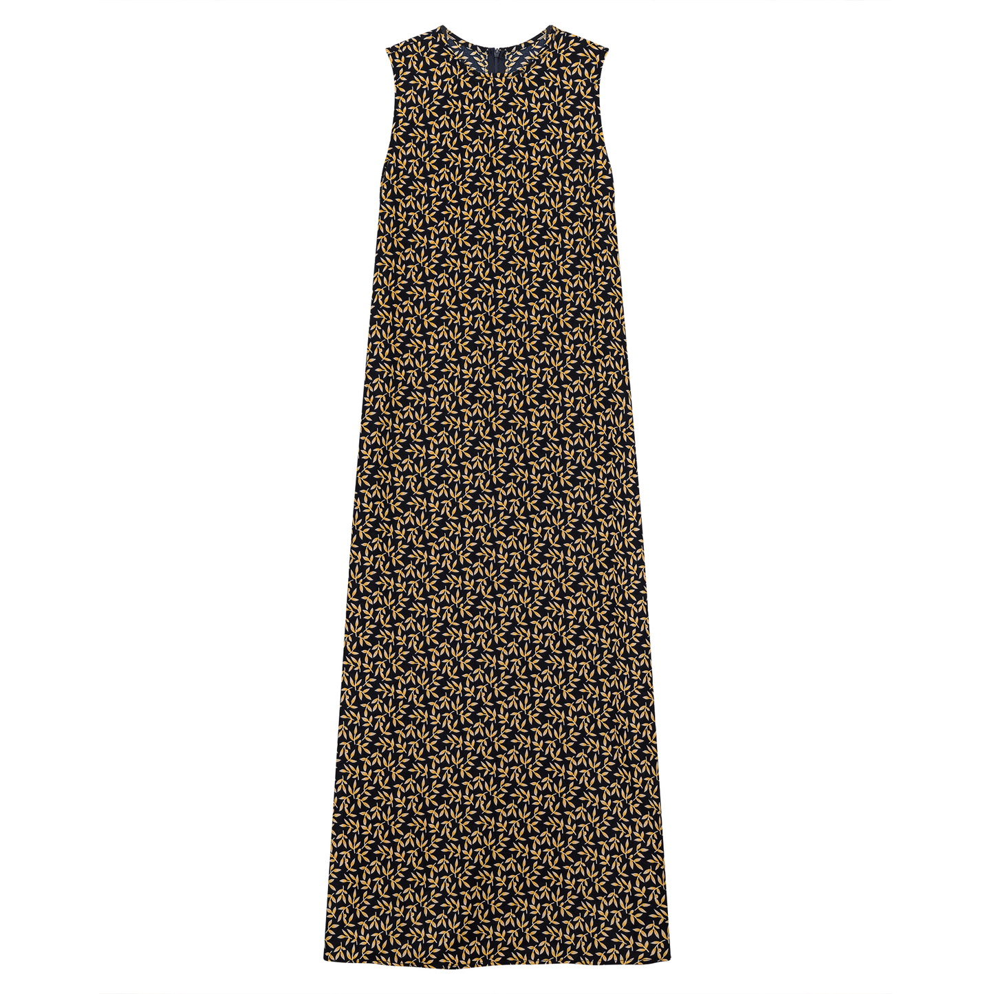 Floral Woven Jumper with Back Zip