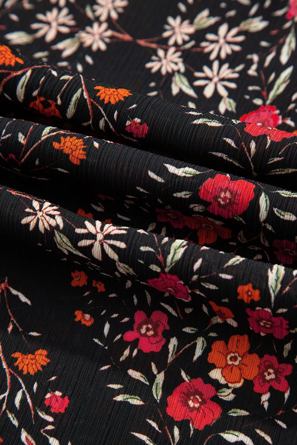 Vintage Floral Button-Down Shirt